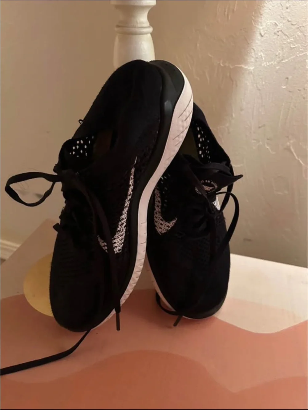 Nike Black and White Women's Athletic Shoes